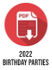 2022 Birthday Parties